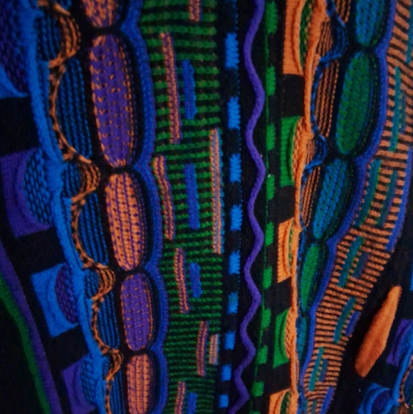 Protege Coogi Style Sweater,  Christine Condition Very Vibrant No Flaws Men's 2X - Picture 8 of 10